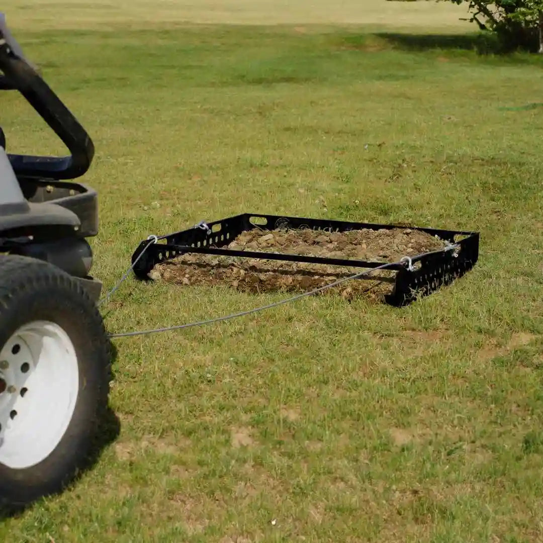black paddock blade horse manure scraper