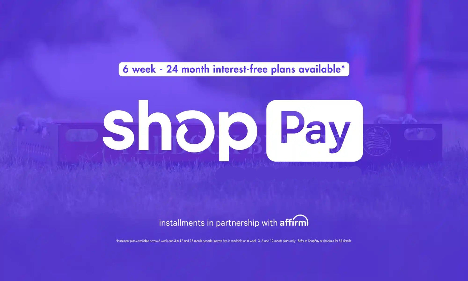 shop pay instalments information banner