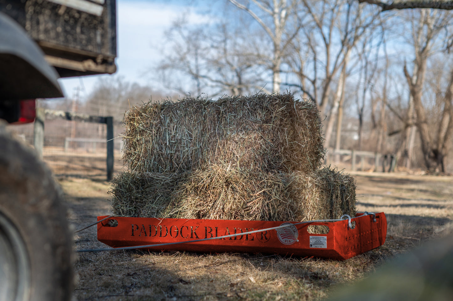 paddock blade trailer