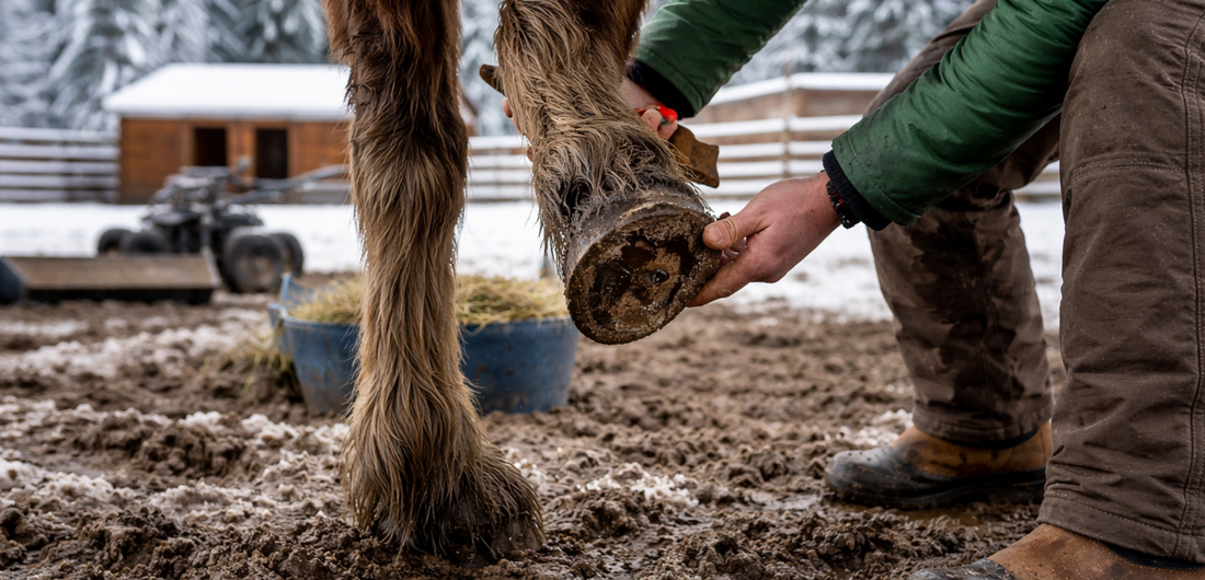 Winter Hoof Care Meets Paddock Care: Reducing Mud Fever and Thrush Risk in Canada