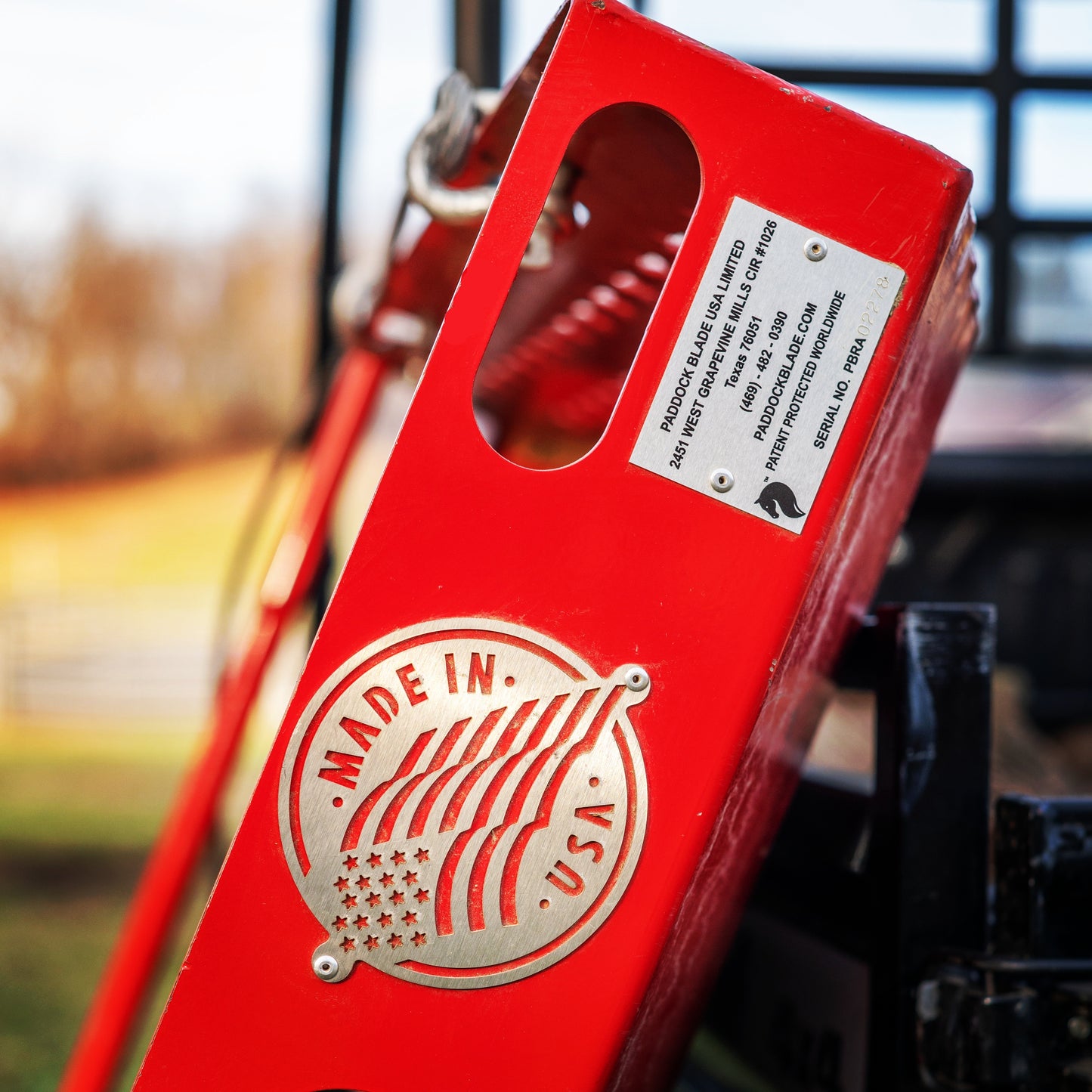 What is the American made paddock cleaner
